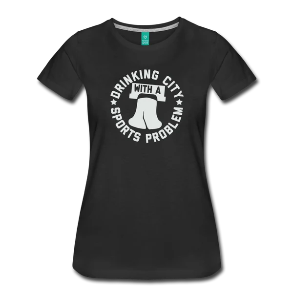 Drinking City Women’s T-Shirt - black