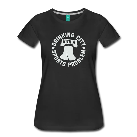 Drinking City Women’s T-Shirt - black