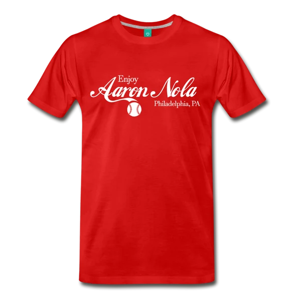 Coca-Nola Men's T-Shirt - red
