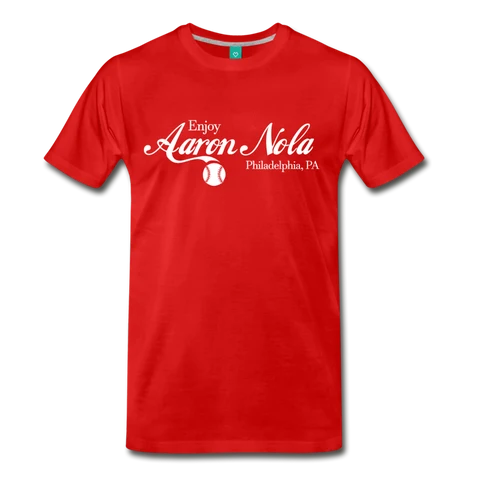 Coca-Nola Men's T-Shirt - red