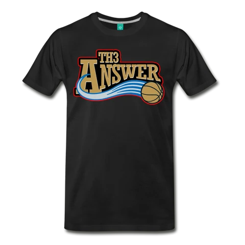 Th3 Answer Men's T-Shirt - black