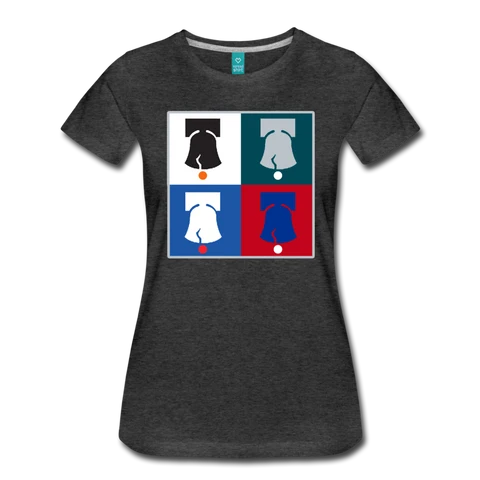Phour Bells Women's T-Shirt - charcoal gray