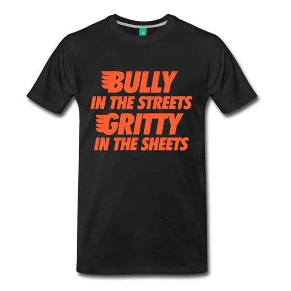 Gritty in the Sheets Men's T-Shirt - black