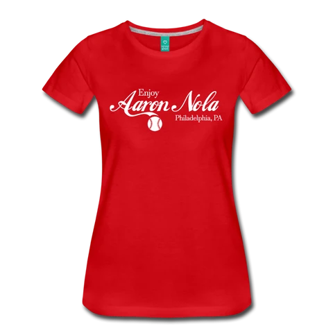Coca-Nola Women's T-Shirt - red