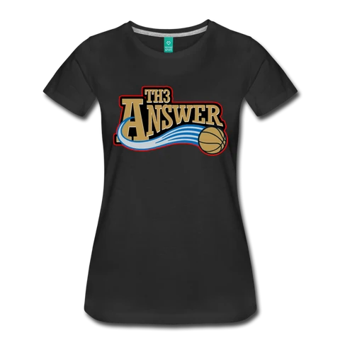 Th3 Answer Women’s T-Shirt - black