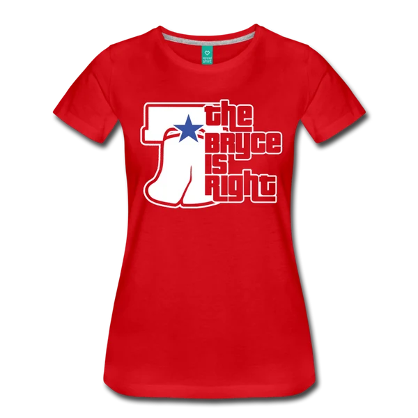 The Bryce is Right Women’s T-Shirt - red
