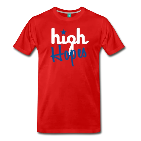 High Hopes Men's T-Shirt - red