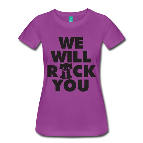 We Will Rock You Women’s T-Shirt - light purple